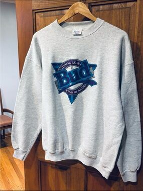 Vintage SANTEE SWEATS “BUDWEISER KING OF BEERS” Crewneck Sweatshirt